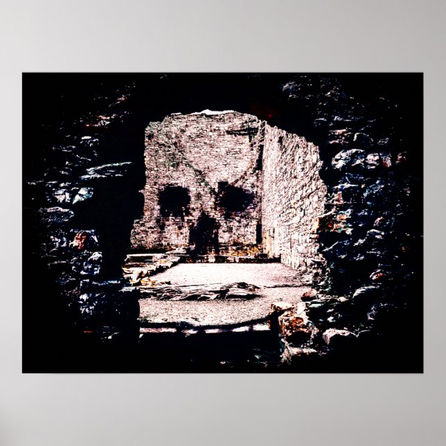 Castle Skull Poster (Front)