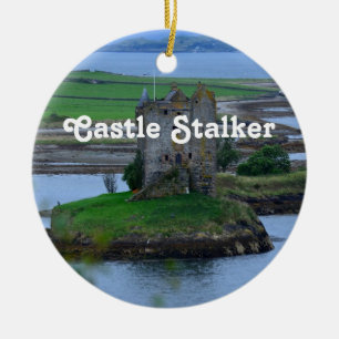Castle Stalker Ceramic Tree Decoration