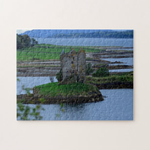 Castle Stalker in Scotland Jigsaw Puzzle