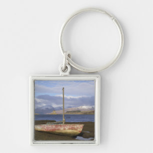 Castle Stalker with fishing boat in the Key Ring