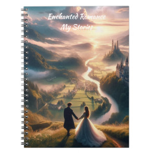 Castle Story Couple Enchanted Pages Notebook