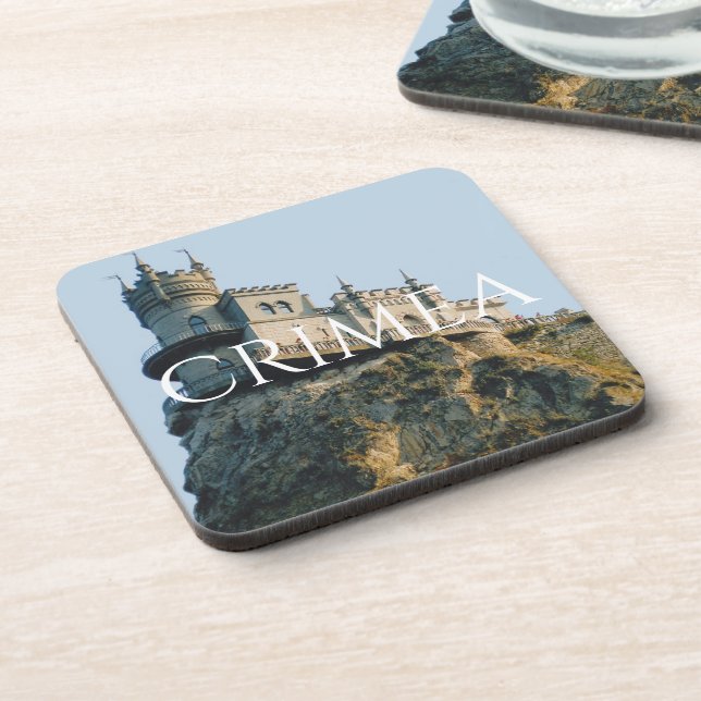 Castle Swallow's Nest in Crimea Coaster (Left Side)