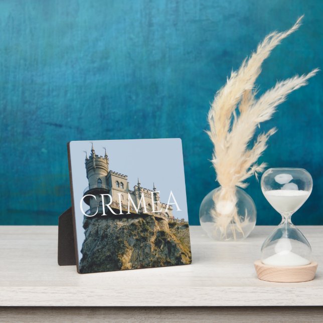 Castle Swallow's Nest in Crimea Plaque (Insitu)