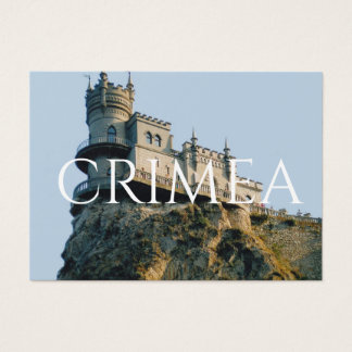 Castle Swallow's Nest in Crimea Postcard