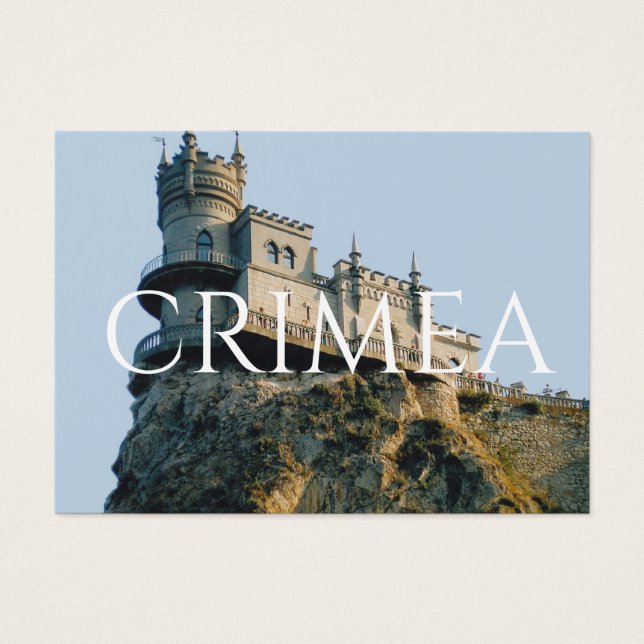 Castle Swallow's Nest in Crimea Postcard (Front)