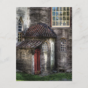 Castle - The hidden door in the back Postcard