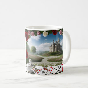Castle Through the Wonderland Portal Coffee Mug