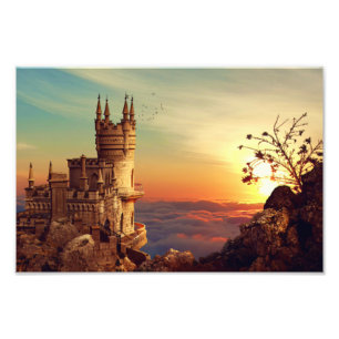 Castle Towers in the Sky Photo Print