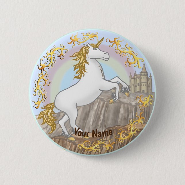 Castle Unicorn  pin  (Front)