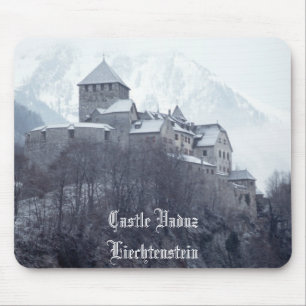 Castle Vaduz Liechtenstein Mouse Mat