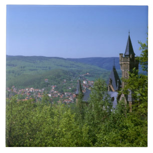 Castle, Wernigerode, Saxony Anhalt, Germany Tile
