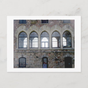 Castle Windows Postcard