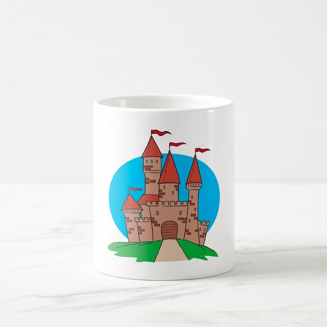 Castle With Flags Coffee Mug (Creator Uploaded)
