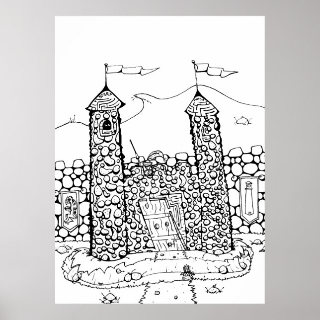 CastleMaze Poster (Front)