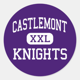 Castlemont - Knights - High - Oakland California Classic Round Sticker