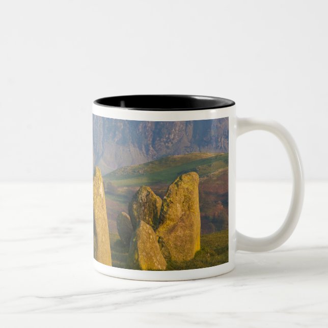 Castlerigg Stone Circle, Lake District, Cumbria, Two-Tone Coffee Mug (Right)