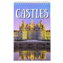 Castles Collection Wall Calendar