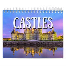Castles Collection Wall Calendar