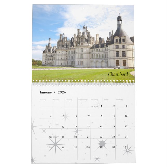 Castles of France, 2011 Calendar (Jan 2026)