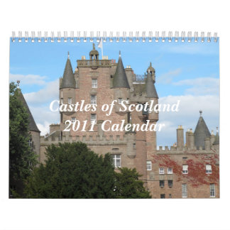 Castles of Scotland 2011Calendar Calendar
