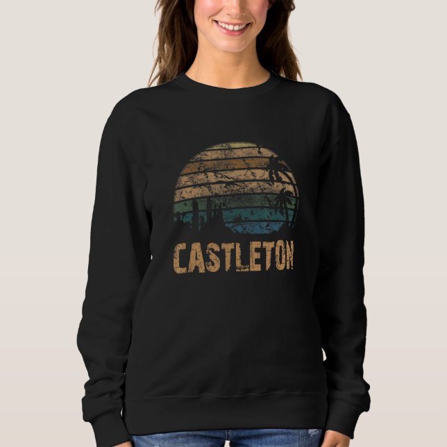 Castleton Vintage Sunset Distressed Sweatshirt (Front)