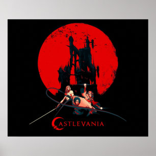 Castlevania Fan Art  Merch Poster