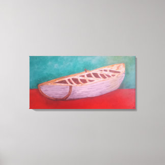 Castoff Rowboat Canvas Print