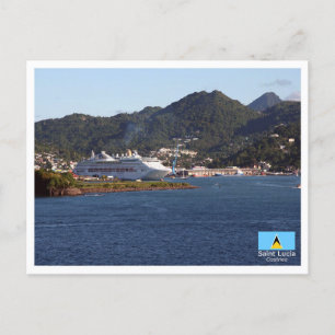 Castries - Saint Lucia Postcard