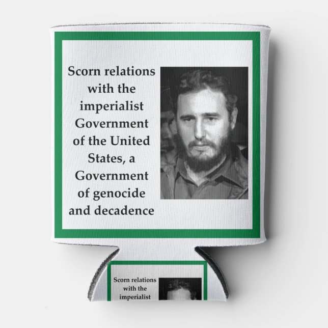 CASTRO CAN COOLER (Front)