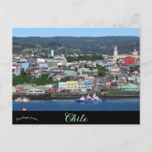 Castro Chile Postcard