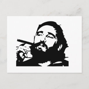 Castro Fidel cuban revolution Postcard
