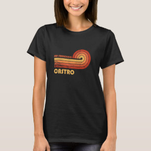 Castro San Francisco California Retro Vintage T-Shirt