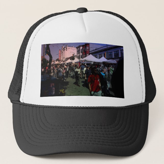Castro Street Fair Trucker Hat (Front)