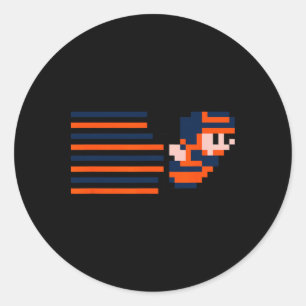 Casual Biscuits Edmonton Ice Hockey - Edmonton 8-b Classic Round Sticker