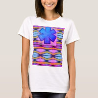 Casual chevron purple orange EMT