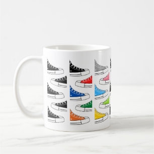 Casual Colourful Sneakers 11 oz. Coffee Tea Mug