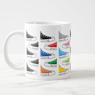 Casual Colourful Sneakers Giant Coffee Tea Mug
