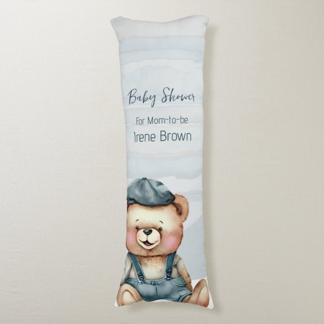 Casual Cosy Baby Shower Body Cushion (Front Vertical)