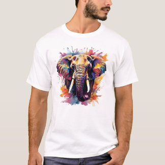 Casual Elephate T shirt