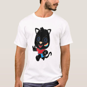 Casual Football Happy Footballs Kitty Sport Day T-Shirt