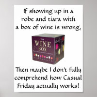Casual Friday - Funny Poster