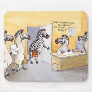 Casual friday mouse mat