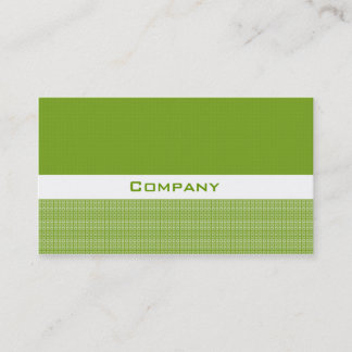 Casual Green Business Card