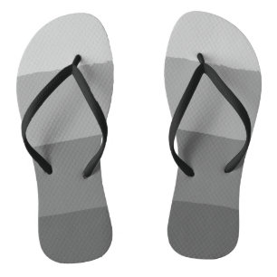 Casual Grey 4 Stripes Men Flip Flops