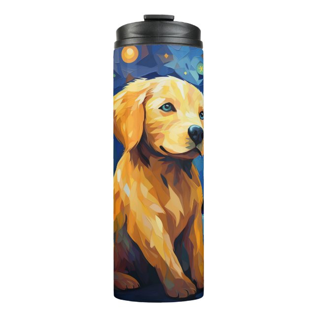 Casual Looks, Dog Thermal Tumbler (Front)