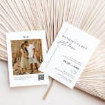 Casual Minimalist Nothing Fancy Just Love Wedding Invitation<br><div class="desc">Casual Minimalist Nothing Fancy Just Love Wedding Invitation</div>