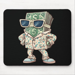 Casual Money Sleepwear Costume For Cash Lovers  Mouse Mat