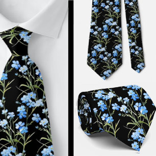 Casual Office WIldflowers Boho Neck Tie