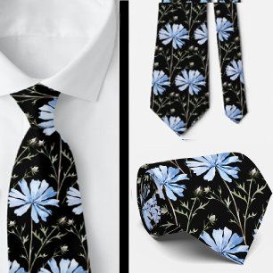 Casual Office WIldflowers Boho Neck Tie