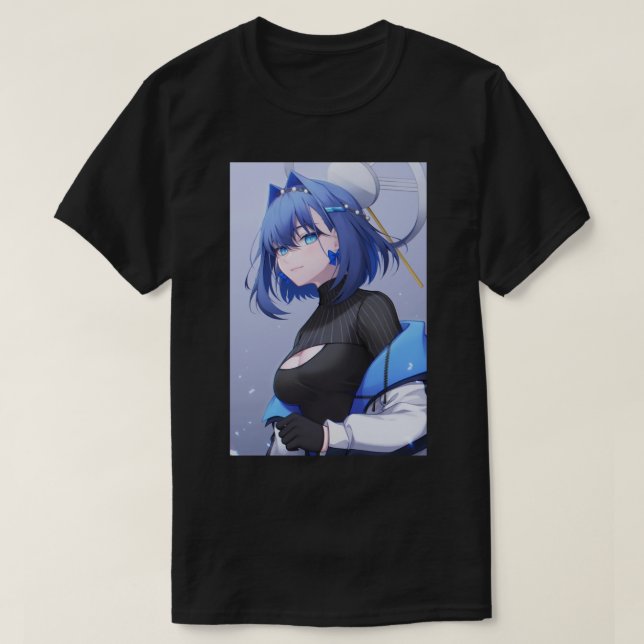 Casual Ouro Kronii   T-Shirt (Design Front)